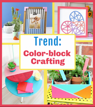 Trend: Color-block Crafting